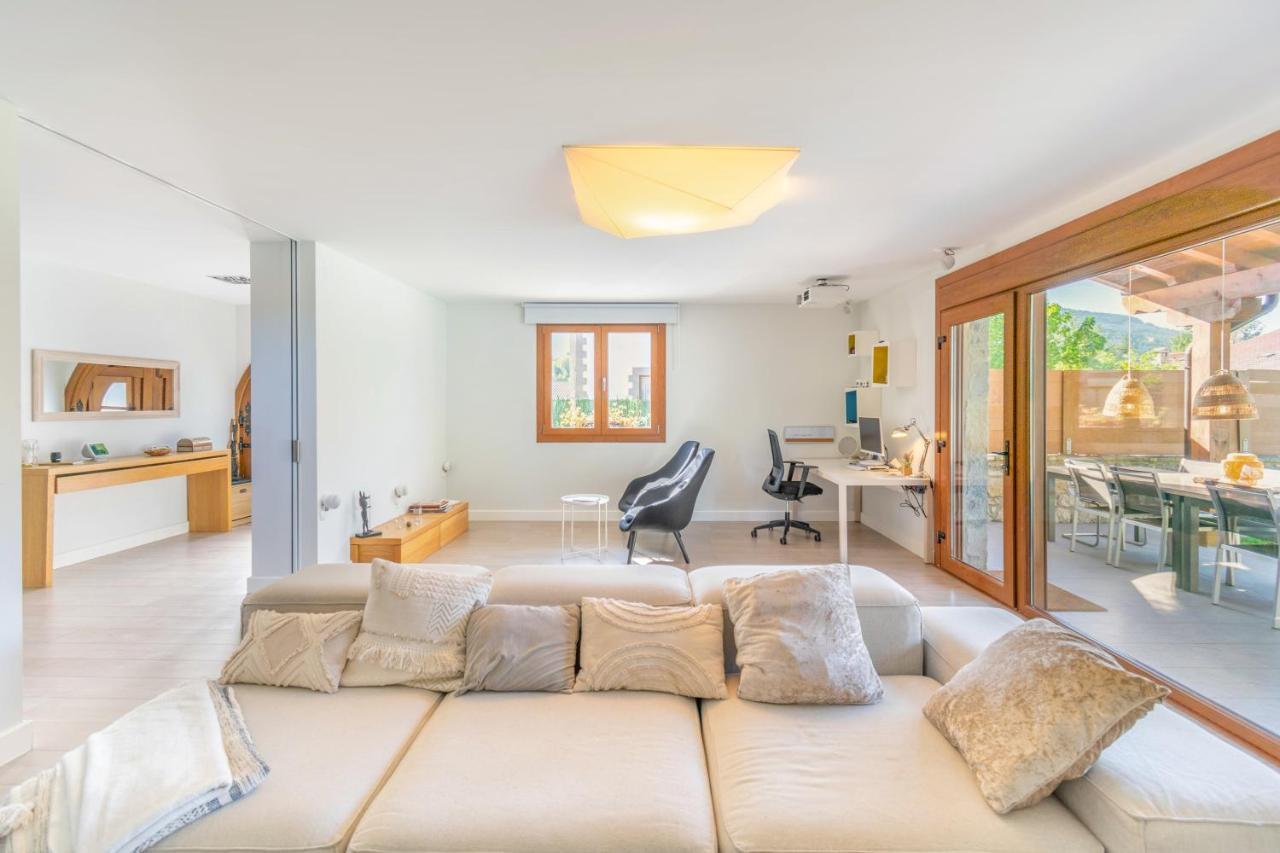 Casa Patxi, Espectacular Casa Rural Proxima A Pamplona Larrasoana Eksteriør billede