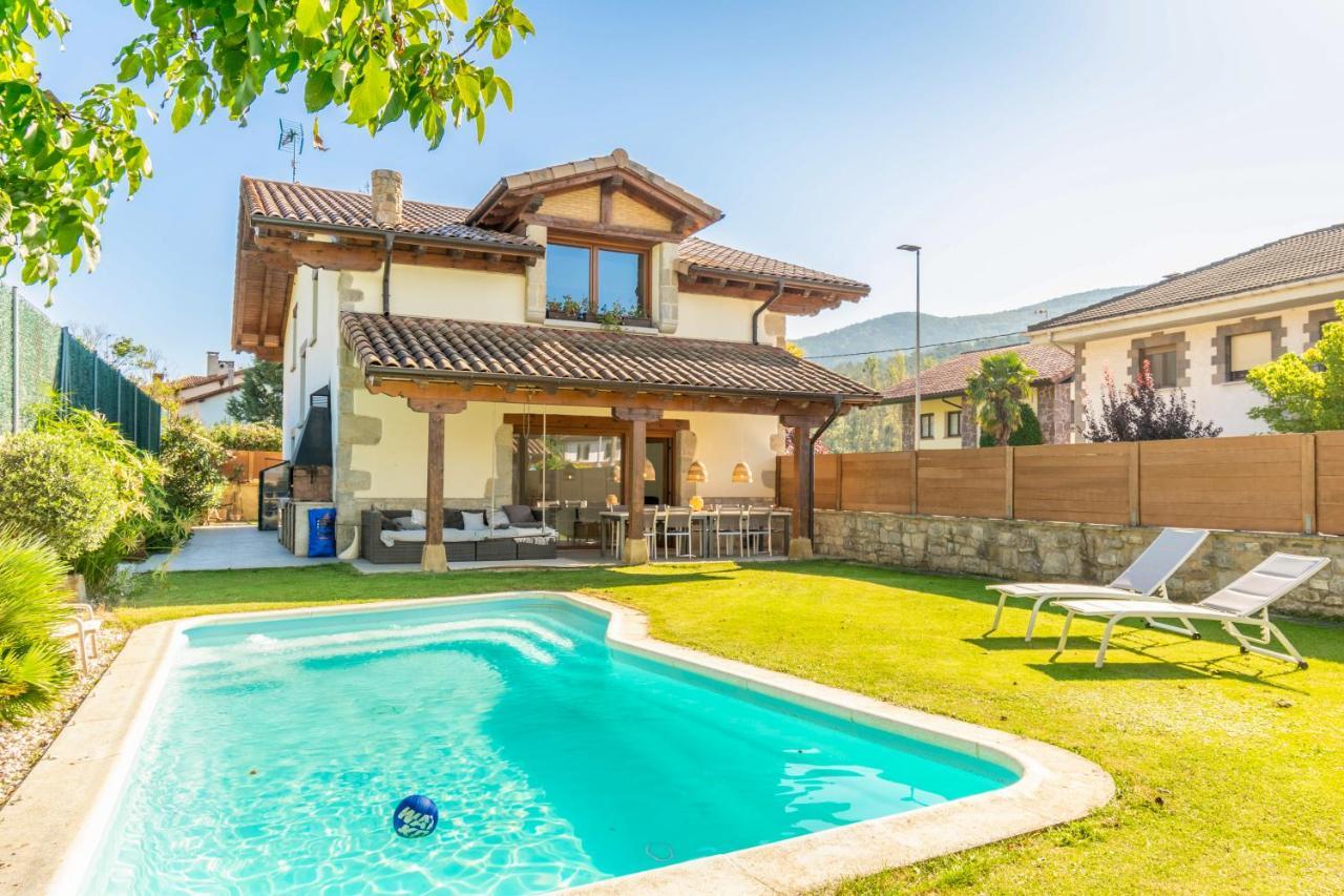 Casa Patxi, Espectacular Casa Rural Proxima A Pamplona Larrasoana Eksteriør billede