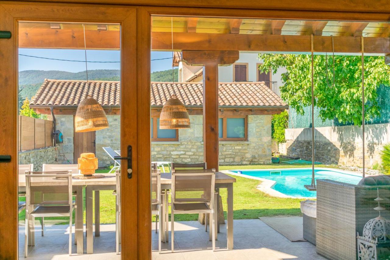 Casa Patxi, Espectacular Casa Rural Proxima A Pamplona Larrasoana Eksteriør billede