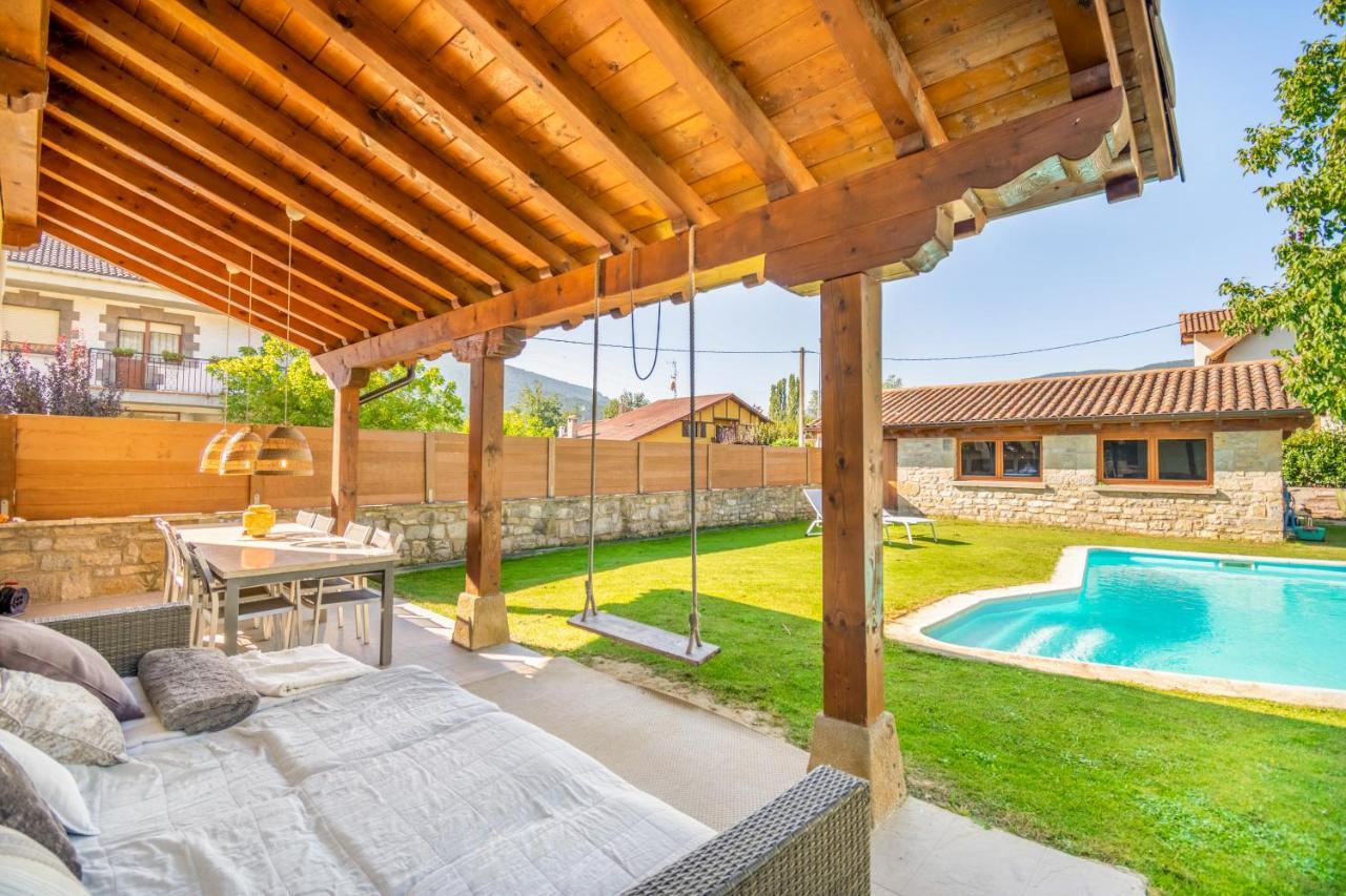 Casa Patxi, Espectacular Casa Rural Proxima A Pamplona Larrasoana Eksteriør billede
