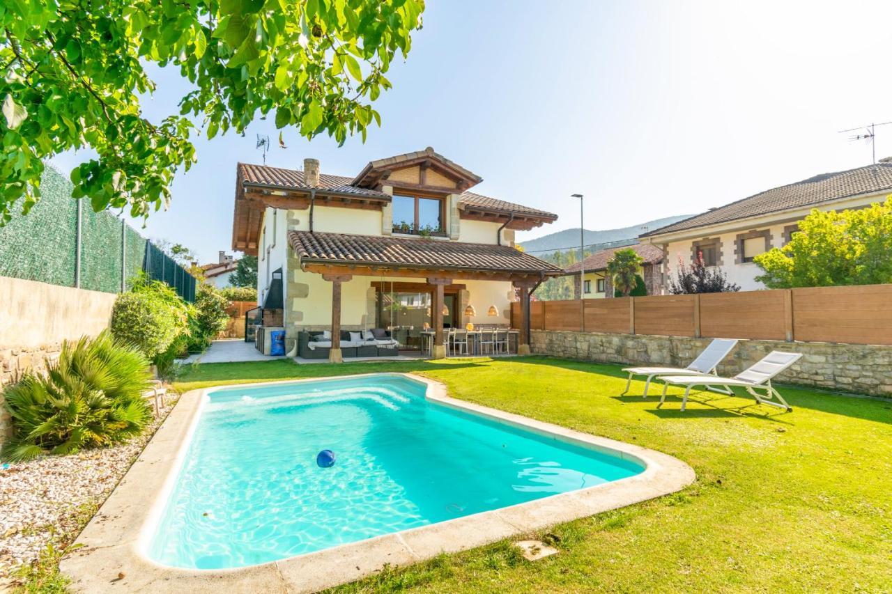 Casa Patxi, Espectacular Casa Rural Proxima A Pamplona Larrasoana Eksteriør billede
