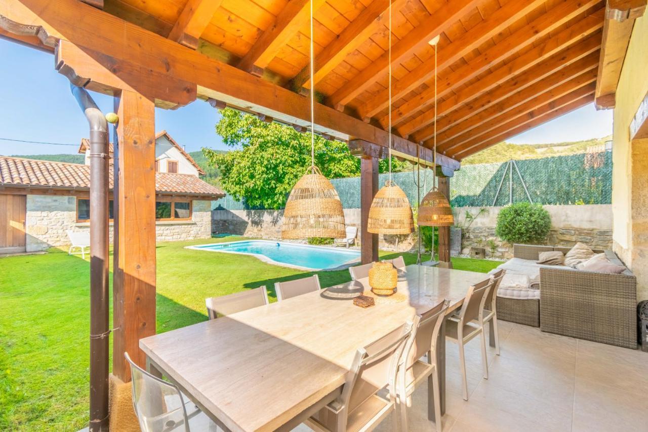 Casa Patxi, Espectacular Casa Rural Proxima A Pamplona Larrasoana Eksteriør billede